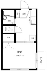 ベルメゾン北新宿の物件間取画像